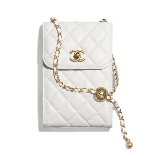 2021クルーズ新作★シャネル★フォン ケース ラムスキン AP1448 B02916 10601